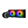 MSI MAG Coreliquid E240 skysčio aušinimo komplektas, 240 mm radiatorius, 2x 120 mm ventiliatoriai, juoda