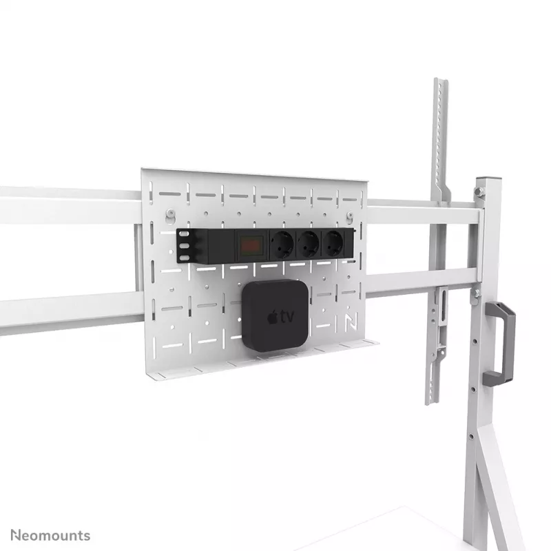 Neomounts FL50-525WH1 mobilus grindinis stovas televizoriui 55-86 col. – greitas montavimas – TÜV