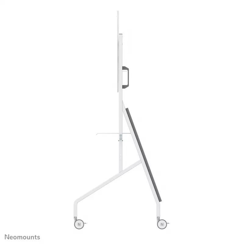 Neomounts FL50-525WH1 mobilus grindinis stovas televizoriui 55-86 col. – greitas montavimas – TÜV