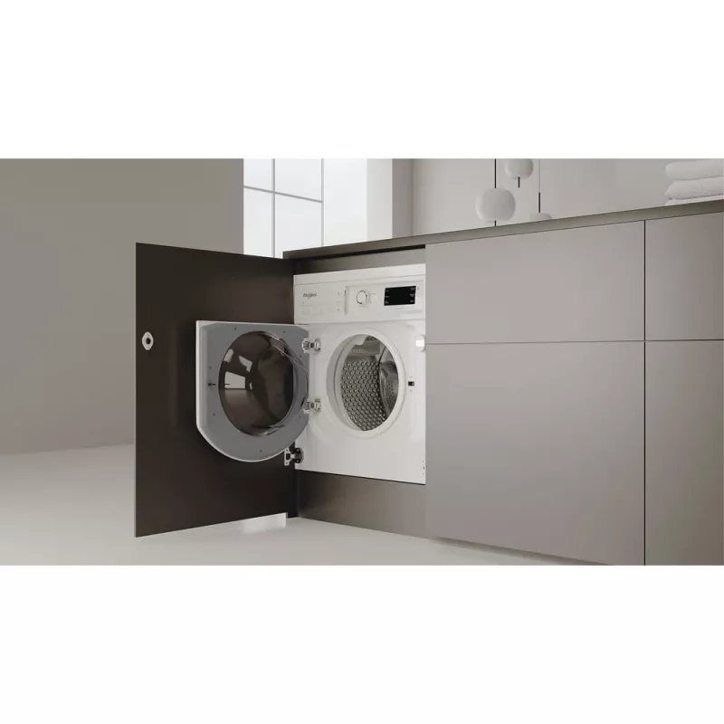 Įmontuojama skalbimo mašina Whirlpool BI WMWG 81485 PL, 8 kg, 1400 aps./min., balta