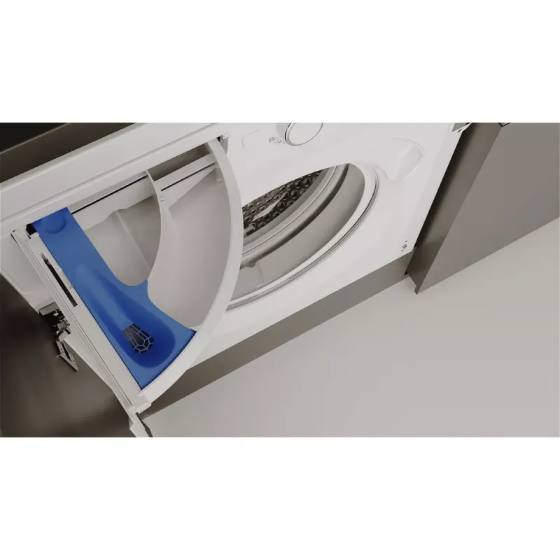 Įmontuojama skalbimo mašina Whirlpool BI WMWG 81485 PL, 8 kg, 1400 aps./min., balta