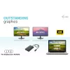 i-tec USB-C dvigubas 4K/60Hz (vienas 8K/30Hz) HDMI vaizdo adapteris