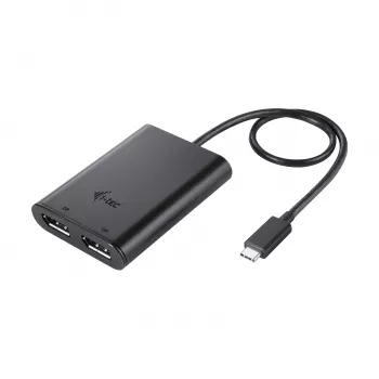 i-tec USB-C Dual 4K DisplayPort vaizdo adapteris