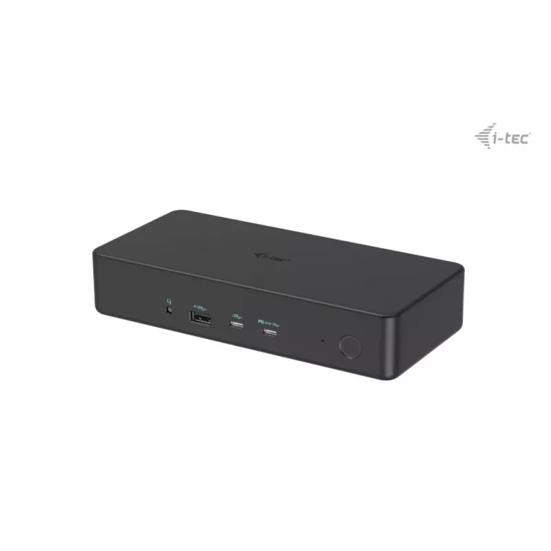 i-tec USB 3.0 / USB-C / Thunderbolt 3 profesionali dviejų 4K ekranų dokų stotis 2 karta + Power Delivery 100 W