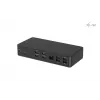 i-tec USB 3.0 / USB-C / Thunderbolt 3 profesionali dviejų 4K ekranų dokų stotis 2 karta + Power Delivery 100 W