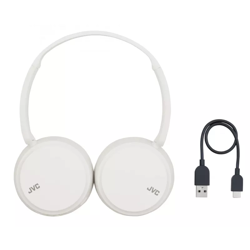 Ausinės JVC Deep Bass Bluetooth On Ear Baltos