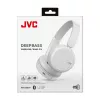 Ausinės JVC Deep Bass Bluetooth On Ear Baltos