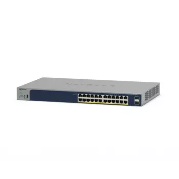 NETGEAR GS724TPv3 valdomas L2 Gigabit Ethernet (10/100/1000) Power over Ethernet (PoE) jungiklis pilka