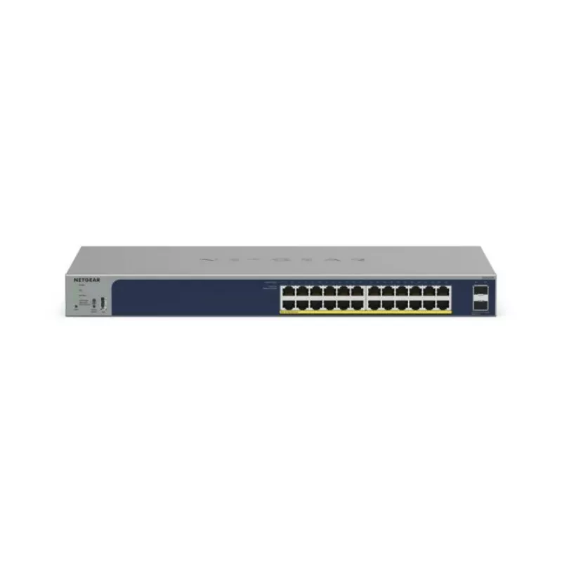NETGEAR GS724TPv3 valdomas L2 Gigabit Ethernet (10/100/1000) Power over Ethernet (PoE) jungiklis pilka