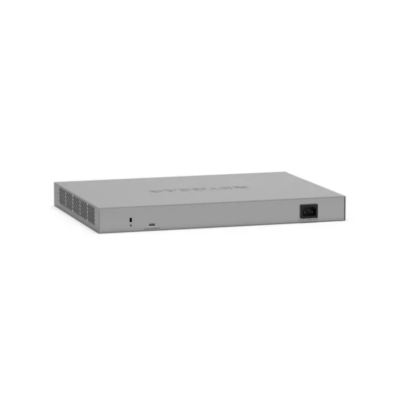 NETGEAR GS728TP valdomas L2/L3/L4 Gigabit Ethernet (10/100/1000) jungiklis su PoE+ ir 4 SFP prievadais, pilka spalva