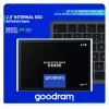 2,5 colio SATA III SSD GOODRAM CX400 2,05 TB (2048 GB) 3D NAND, Skaitymas 550 MB/s, Rašymas 500 MB/s, TBW 720, MTBF 2 000 000 h