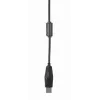 Laidinė USB žaidimų pelė GEMBIRD MUS-UL-02 – ambidekstrinė, 2400 DPI, 6 mygtukai, juoda