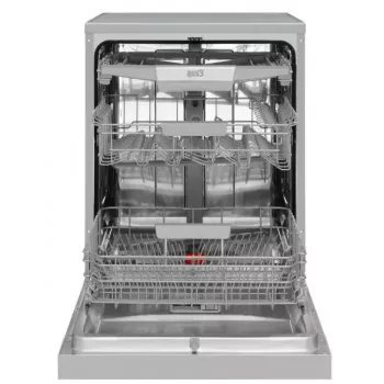 Laisvai pastatoma indaplovė AMICA DFM64C7EOQIH, 14 komplektų, Inox, 47 dB, energijos klasė C