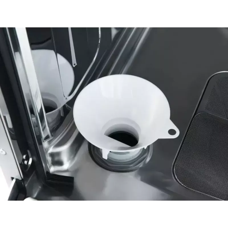 Laisvai pastatoma indaplovė AMICA DFM64C7EOQIH, 14 komplektų, Inox, 47 dB, energijos klasė C
