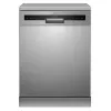 Laisvai pastatoma indaplovė AMICA DFM64C7EOQIH, 14 komplektų, Inox, 47 dB, energijos klasė C