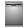 Laisvai pastatoma indaplovė AMICA DFM64C7EOQIH, 14 komplektų, Inox, 47 dB, energijos klasė C