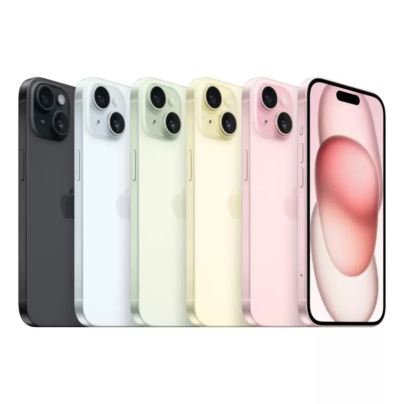 Išmanusis telefonas Apple iPhone 15 6,1 colio 256GB Juodas