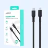 USB-C laidas AUKEY CB-KCC102 1,8m juodas 0,48 Gbit/s