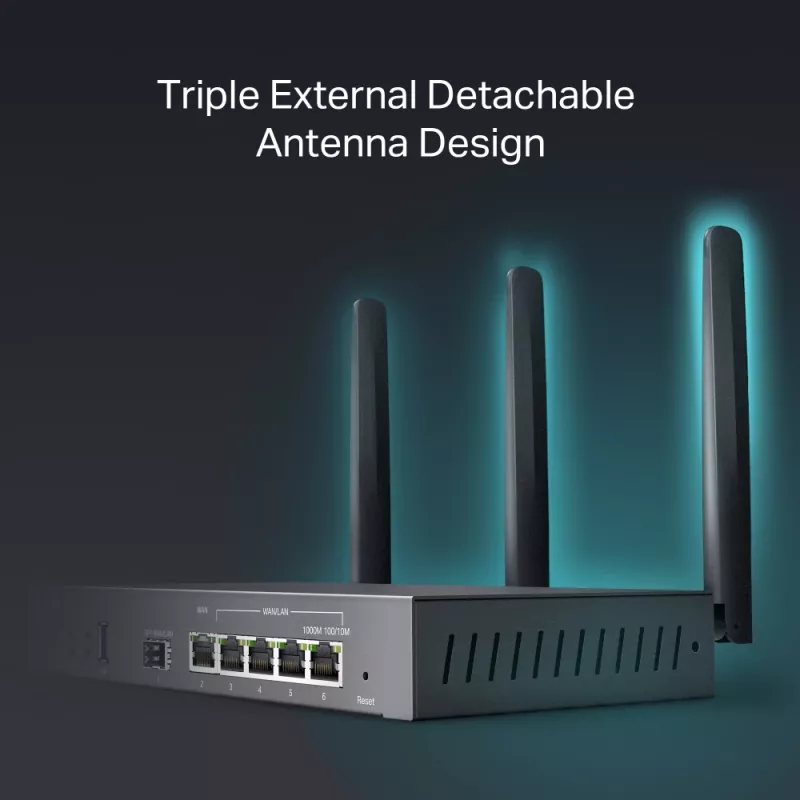 Maršrutizatorius TP-Link Omada AX3000 dviejų juostų Wi-Fi 6