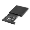 Išorinis DVD-RW optinis įrenginys Qoltec 51858, USB 2.0 & eSATA, dėklo įdėjimas, juodas, 24x CD / 8x DVD