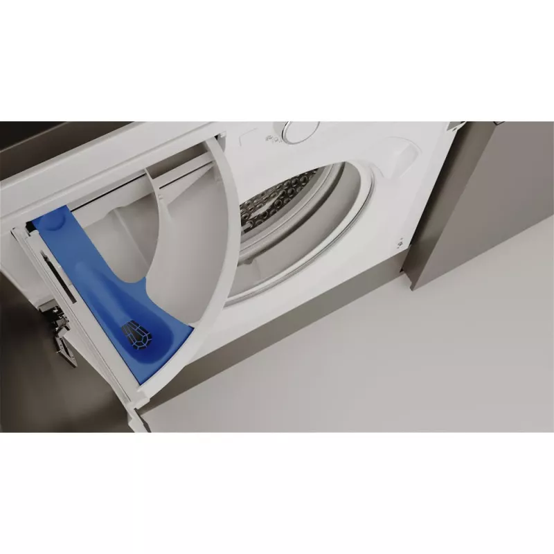 Whirlpool FreshCare BI WDWG 861485 EU skalbyklė su džiovykle įmontuojama balta