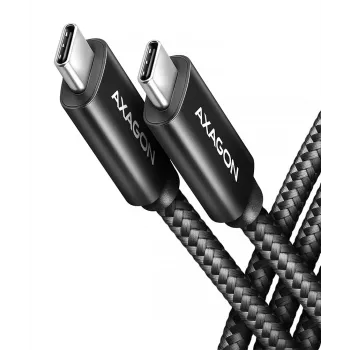 USB-C laidas Axagon BUCM4X-CM10AB USB4 Gen 3x2 1m Juodas