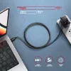 USB-C laidas Axagon BUCM4X-CM10AB USB4 Gen 3x2 1m Juodas