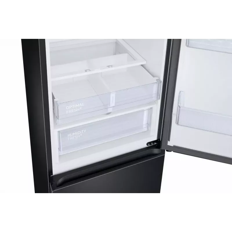 Šaldytuvas su šaldikliu Samsung RB34C675EBN 350L, energijos klasė E