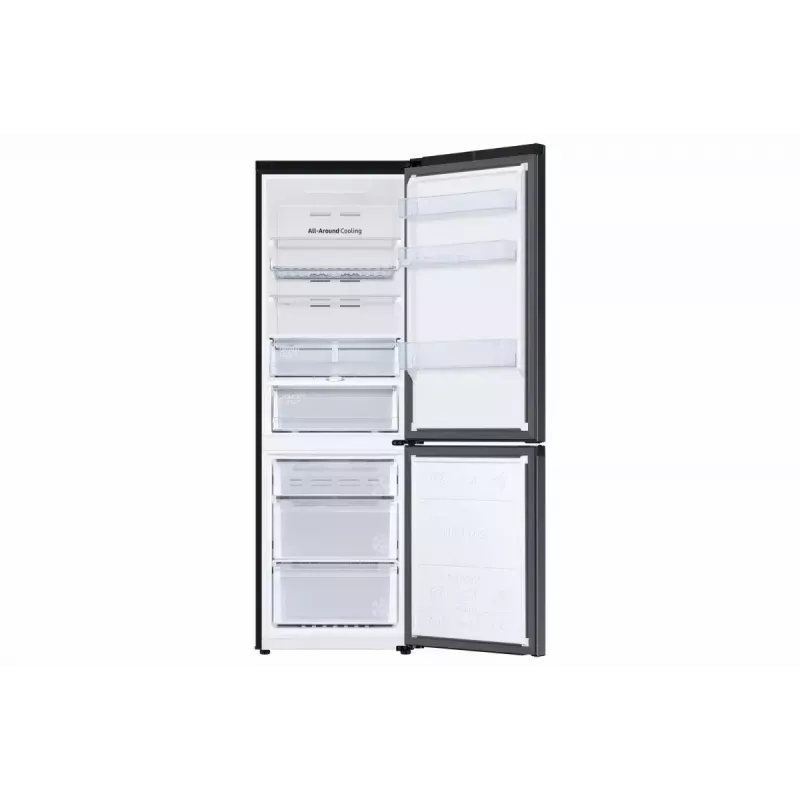 Šaldytuvas su šaldikliu Samsung RB34C675EBN 350L, energijos klasė E