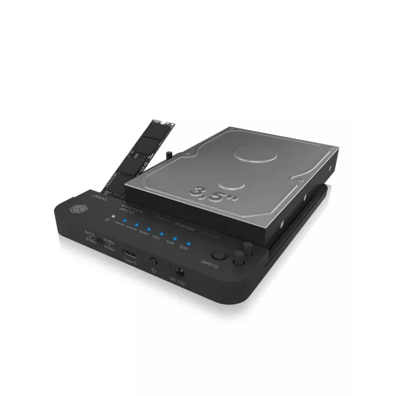 ICY BOX IB-2913MCL-C31 USB 3.2 Gen 2 (3.1 Gen 2) Type-C juoda
