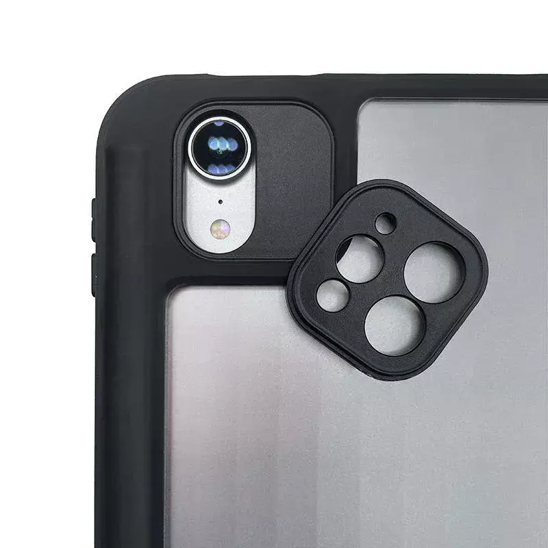 Dėklas Folio Crong CRG-PRF-IPD11-BLK, skirtas iPad Pro 11 (2022/2021)