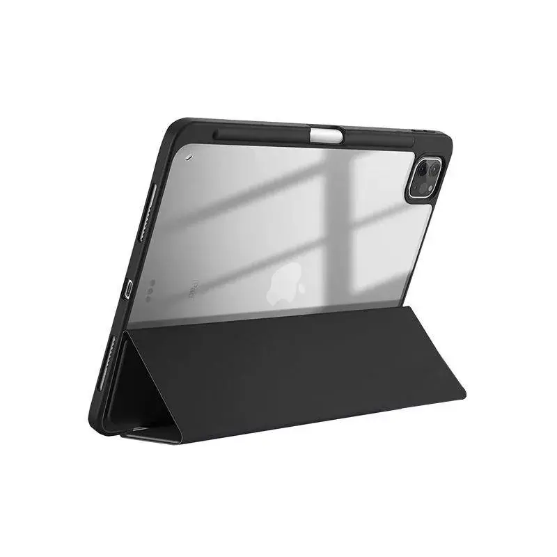 Dėklas Folio Crong CRG-PRF-IPD11-BLK, skirtas iPad Pro 11 (2022/2021)