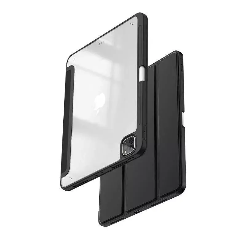 Dėklas Folio Crong CRG-PRF-IPD11-BLK, skirtas iPad Pro 11 (2022/2021)