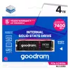 Goodram PX700 SSD SSDPR-PX700-04T-80 vidinis kietasis diskas 4 TB M.2 PCI Express 4.0 NVMe 3D NAND