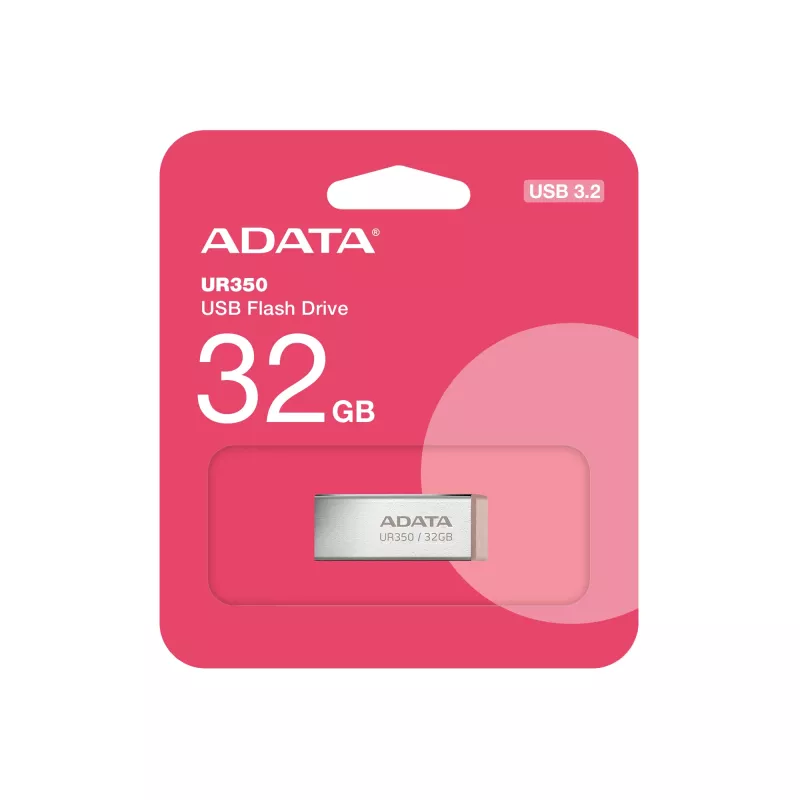 ADATA UR350 USB atmintukas 32 GB USB Type-A 3.2 Gen 1 rudas