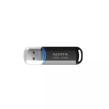 USB atmintukas ADATA C906 64 GB USB Type-A 2.0, juodas, su apsauginiu dangteliu