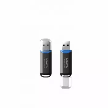 USB atmintukas ADATA C906 64 GB USB Type-A 2.0, juodas, su apsauginiu dangteliu