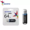 USB atmintukas ADATA C906 64 GB USB Type-A 2.0, juodas, su apsauginiu dangteliu