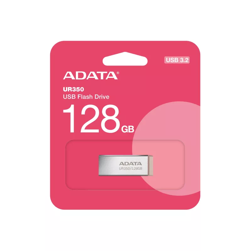 ADATA UR350 USB atmintukas 128 GB USB Type-A 3.2 Gen 1 rudas