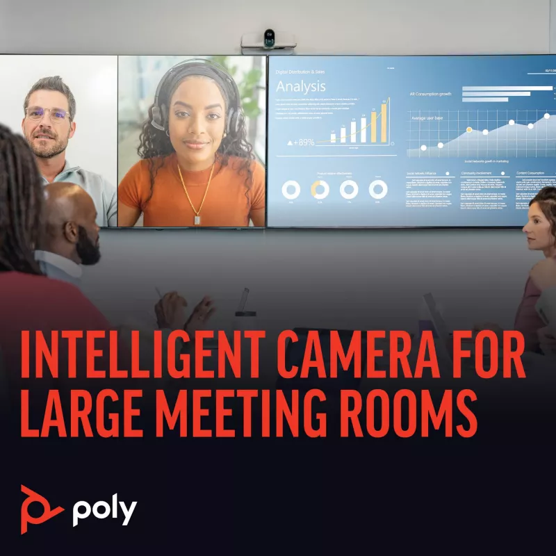 Išmani kamera POLY Studio E70 20 MP 4K Ultra HD balta