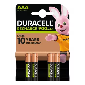 Duracell StayCharged AAA (4 vnt.) Įkraunama baterija Nikelio-metalo hidrido (NiMH)