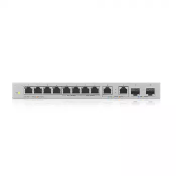Zyxel XGS1010-12-ZZ0102F tinklo jungiklis, nevaldomas, Gigabit Ethernet (10/100/1000), pilka