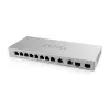 Zyxel XGS1010-12-ZZ0102F tinklo jungiklis, nevaldomas, Gigabit Ethernet (10/100/1000), pilka
