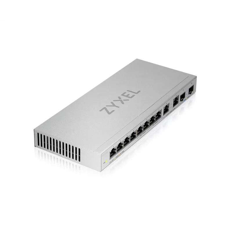 Zyxel XGS1010-12-ZZ0102F tinklo jungiklis, nevaldomas, Gigabit Ethernet (10/100/1000), pilka