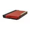 Laidinio maršruto parinktuvas MikroTik L009UiGS-RM — 8x RJ-45, 2.5 Gigabit Ethernet, 1x SFP, 1x USB, 800 MHz CPU, 512 MB RAM, raudonas