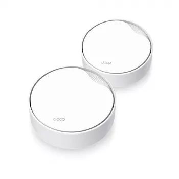 TP-Link Deco X50-PoE AX3000 belaidžio ryšio maršrutizatorius su PoE, baltas, vidinis, tinklo sistema, 420 m², dviejų juostų (2,4 GHz / 5 GHz), Wi-Fi 6 (802.11ax)