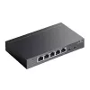 TP-Link TL-SG1005P-PD tinklo jungiklis Gigabit Ethernet (10/100/1000) su PoE, juodas