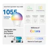 TP-Link Tapo L535E išmanioji LED lemputė, daugiaspalvė, Matter, 1055 liumenų, Wi-Fi/Bluetooth