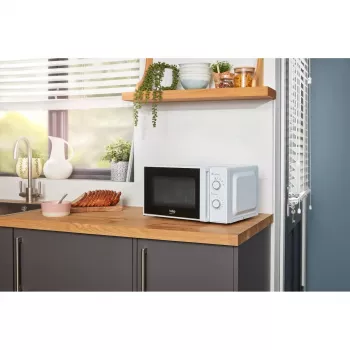 Mikrobangų krosnelė BEKO MOC20100WFB — 700 W, 20 l, 245 mm lėkštė, balta