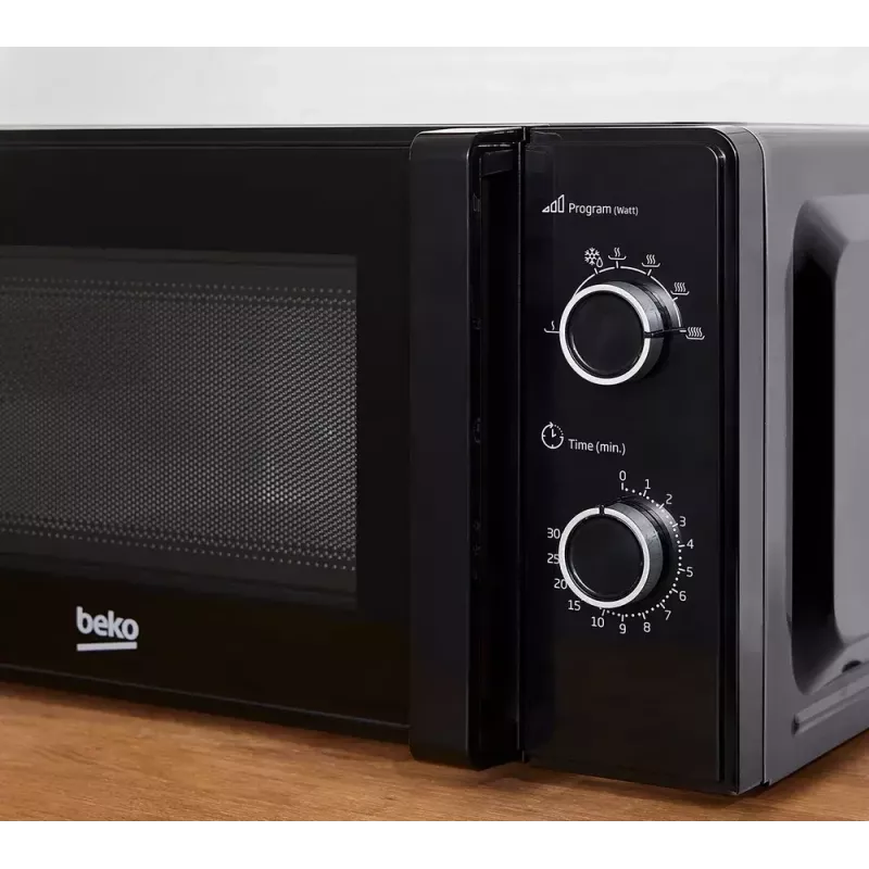 Mikrobangų krosnelė BEKO MOC20100WFB — 700 W, 20 l, 245 mm lėkštė, balta
